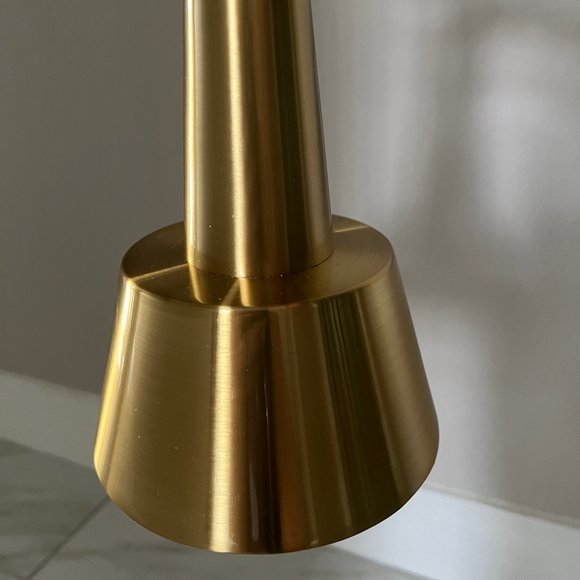 NIB 2 (two) WAC Lighting Rocket 5" Wide Brass LED Mini Pendant Metal Shade - Picture 7 of 8